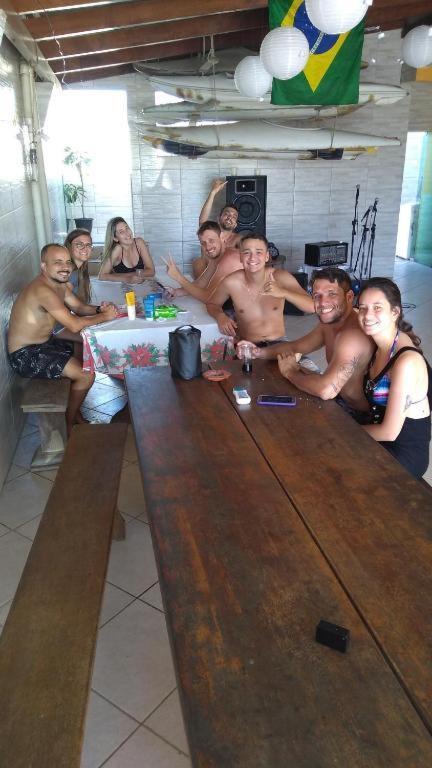 Genesis Beach Hostel! Quartos Compartilhados E Privativos Na Pinheira Palhoça Exterior foto